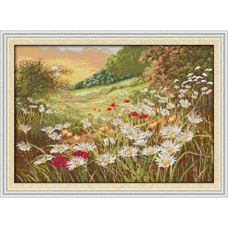 Beautiful Flowers 2 Needlework Kits Uk