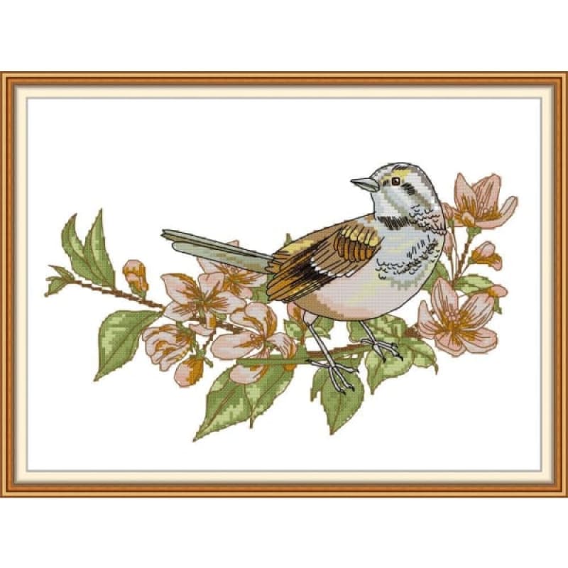 Branch Bird 2 Needlework Kits Uk