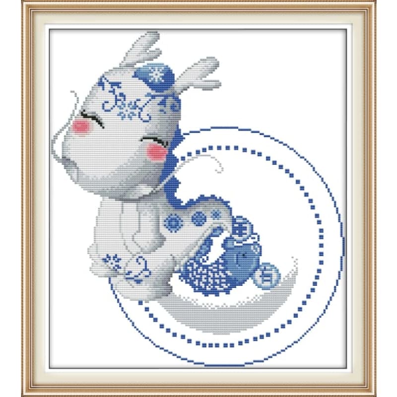 Chinese Zodiac blue and white porcelain (5) -dragon