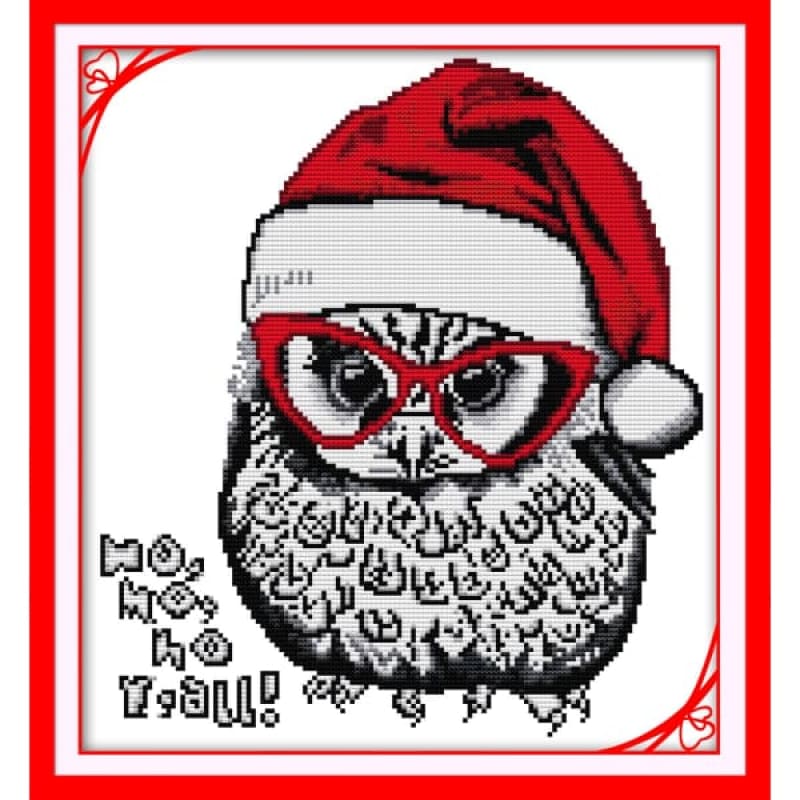 Christmas owl