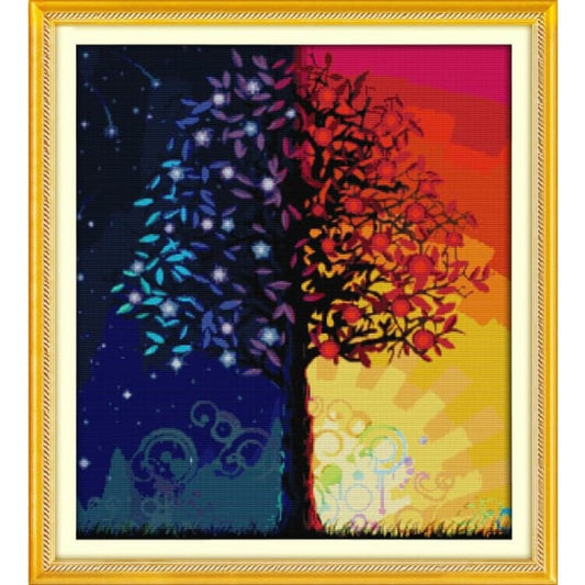 Colour life tree