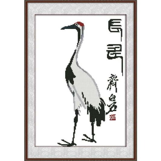 Crowned Crane (Qi Baishi)