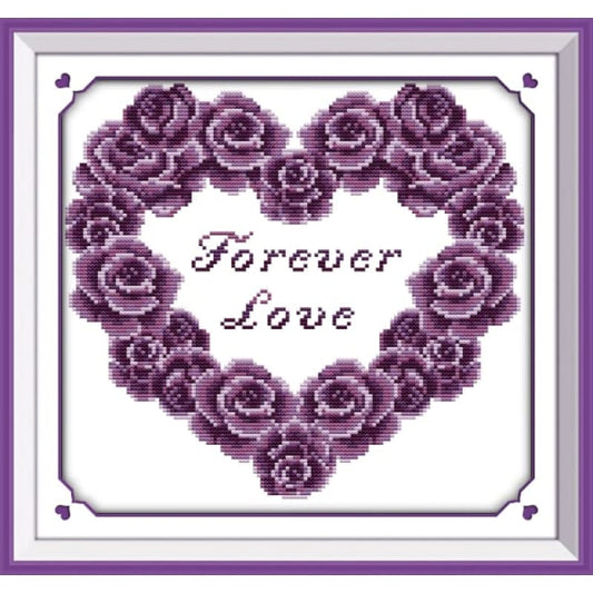 Forever love(2)(purple)