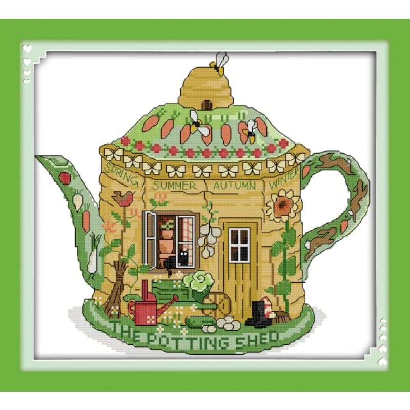 Garden teapot