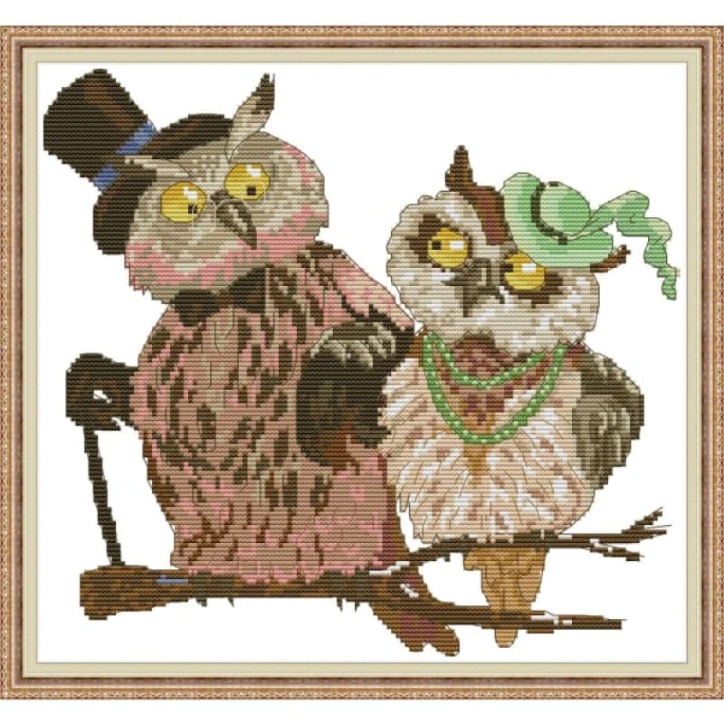 Owl couple