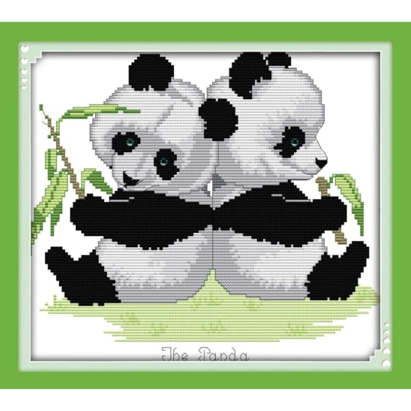 Panda twins