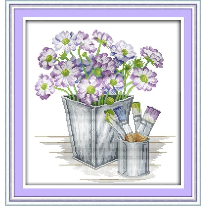 Purple flowers