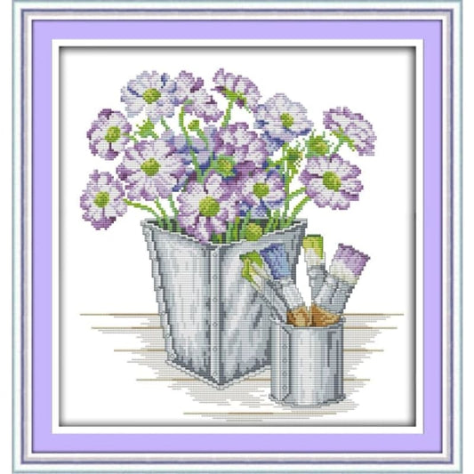 Purple flowers