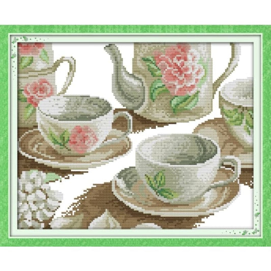 Rose tea set