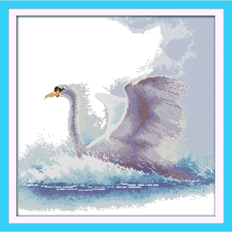 The flight swan