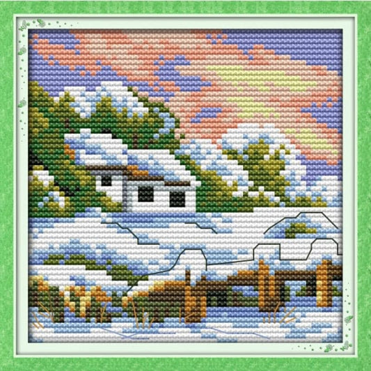 The four seasons scenery(winter)