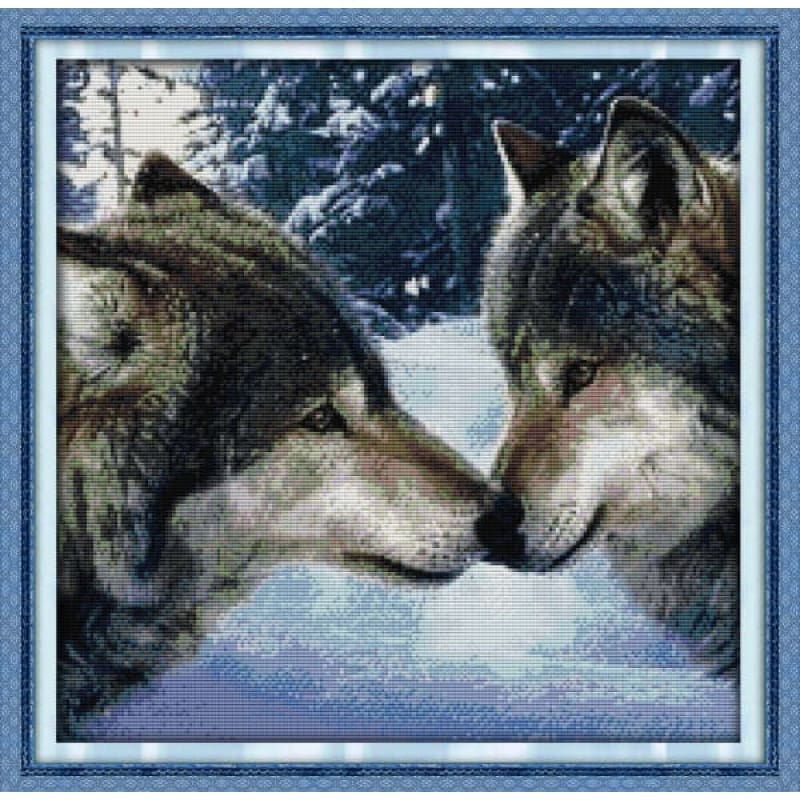 The kiss of wolves