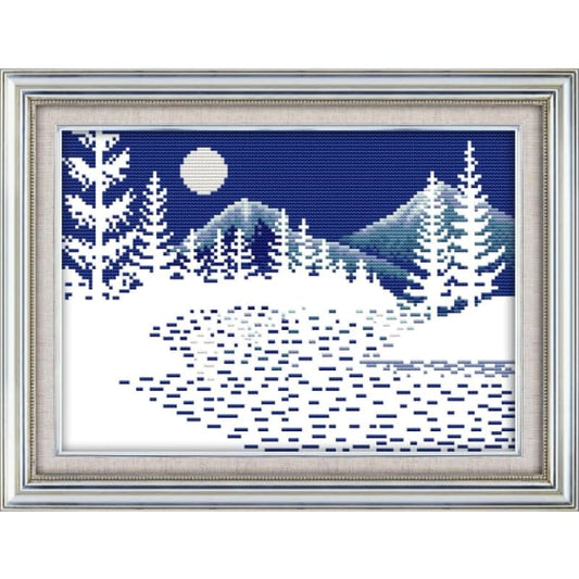 Winter night scene s